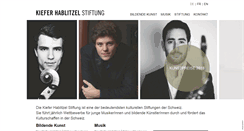 Desktop Screenshot of kieferhablitzel.ch